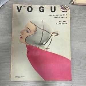Vintage Vogue Magazine Cover